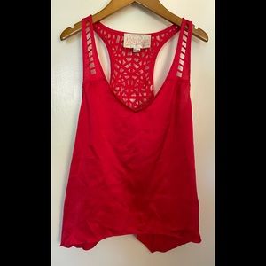 EUC Forever 21 Rory Beca Red Tank Top